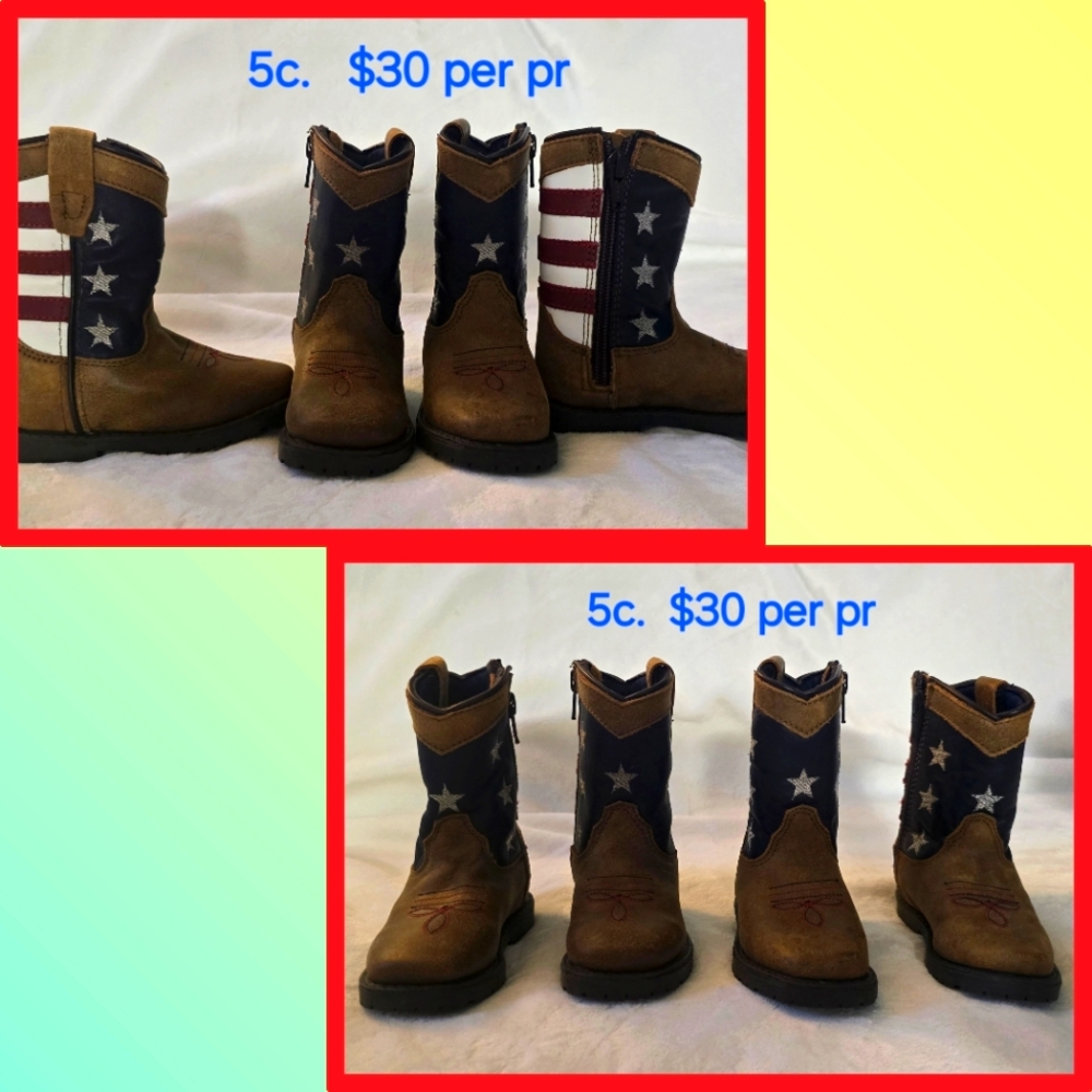 Toddler boots. Size 5c